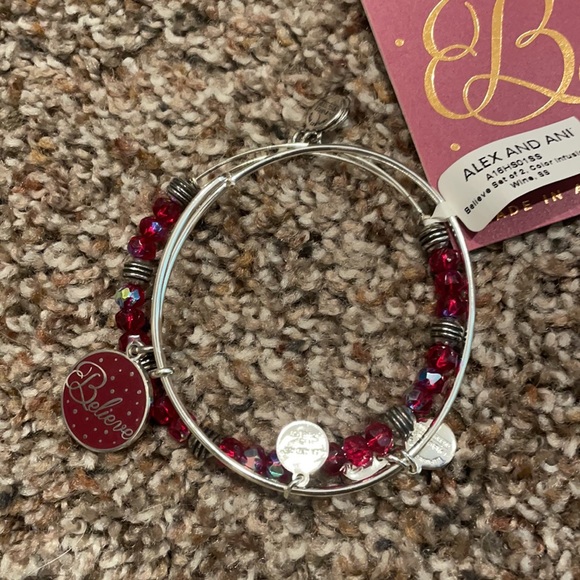Brand new Alex and Ani Believe set of two bracelets cost $89.00 - Picture 4 of 5